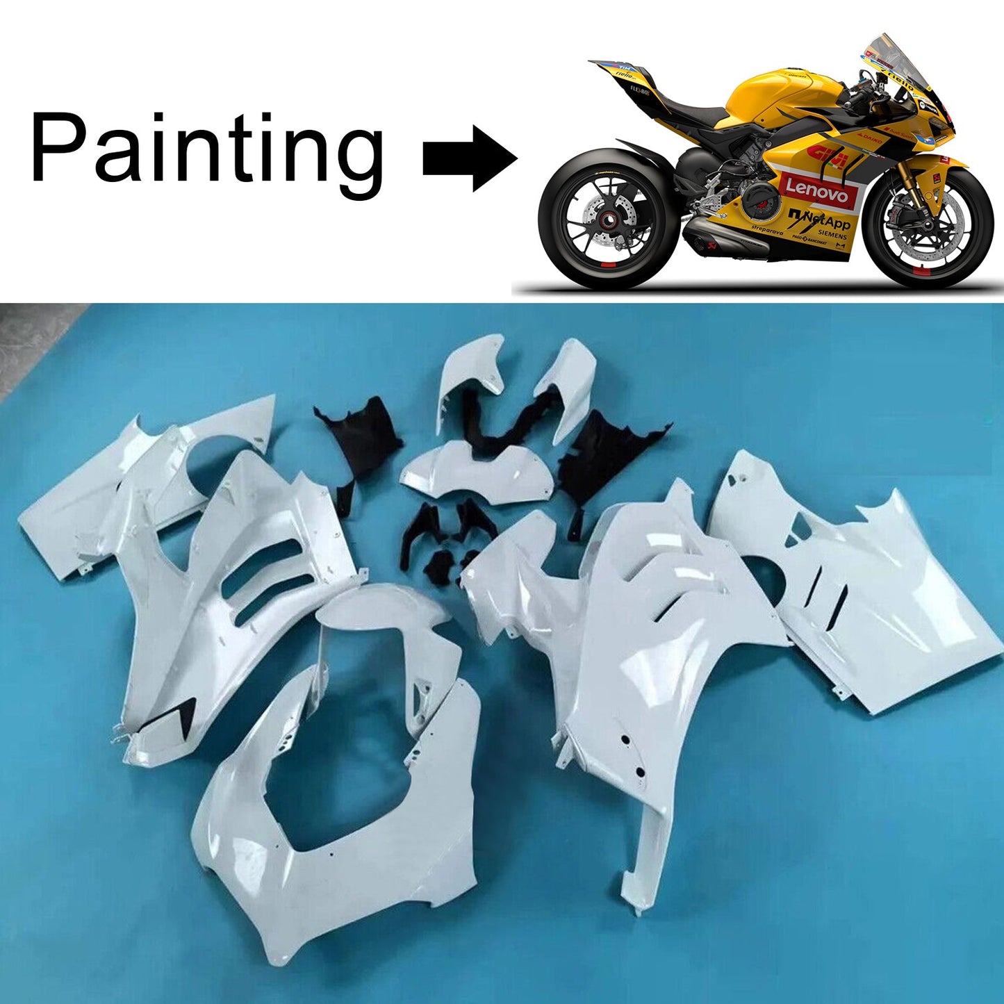 2022-2024 Ducati Panigale V4/V4S 2023-2024 V4SP/V4R Injection Fairing Kit Bodywork