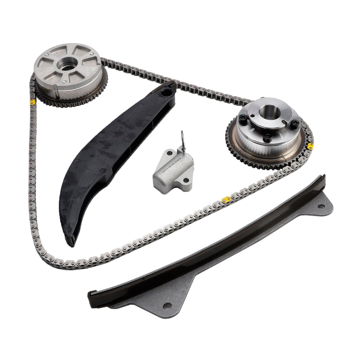 2015�C2020 Hyundai Tucson (TL) G4NH 2.0L Engine Timing Chain Kit & VVT Gears 243502E700 243702E020