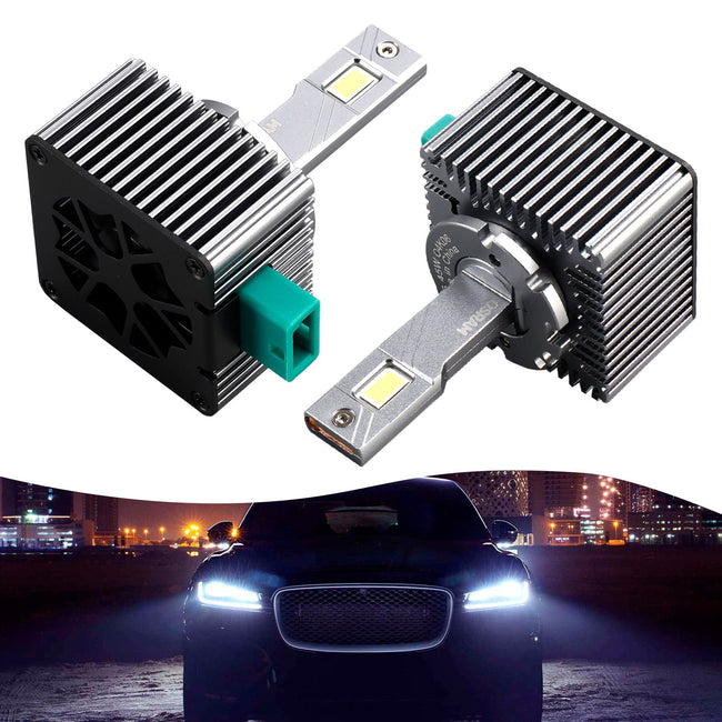 2PCS Car Light LED-HL D3S 166340CW 45W 6000K For OSRAM