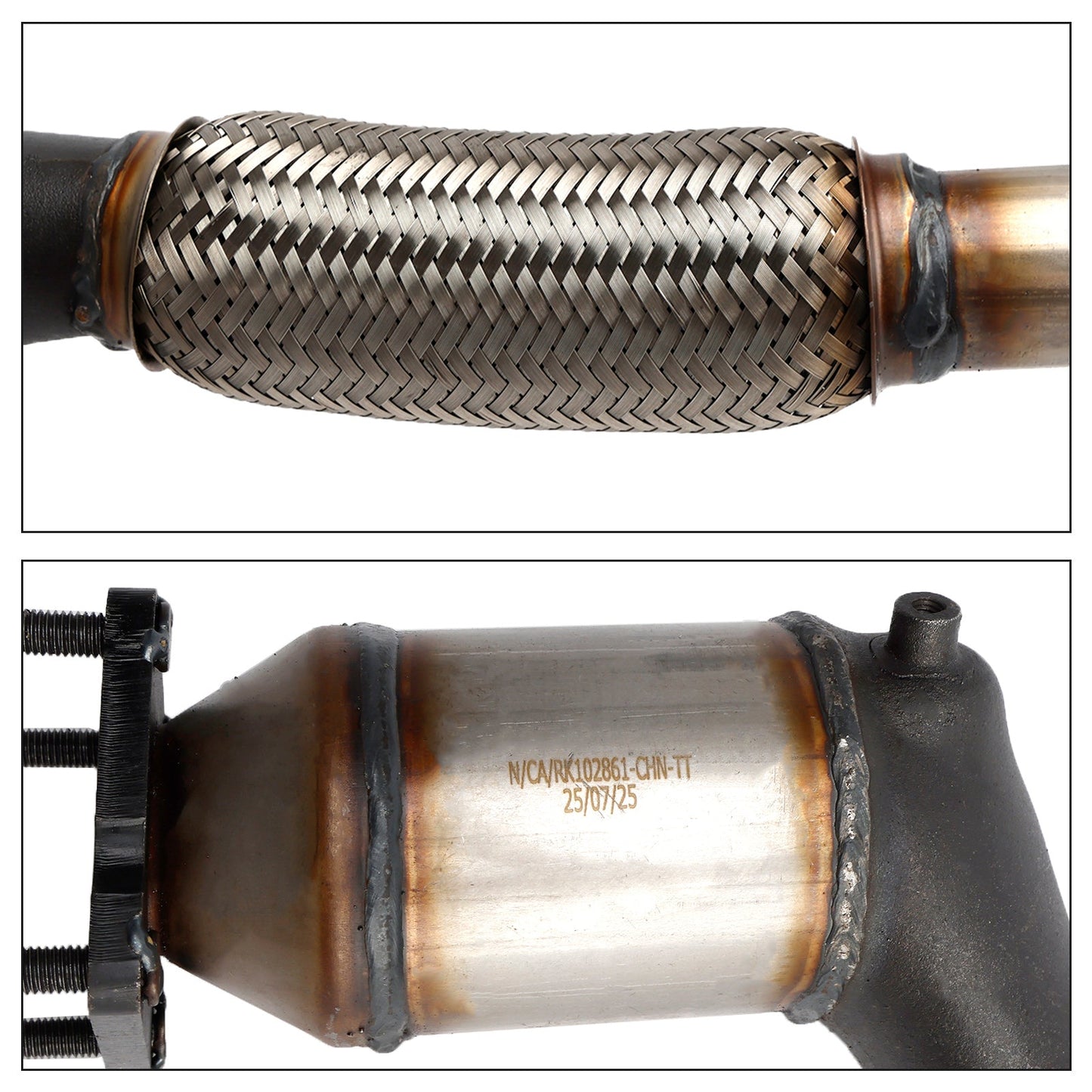 2003/08-2007/09 Audi A3 8P1 1.6 FSI 1598 ccm Catalytic Converter 1K0254303NX