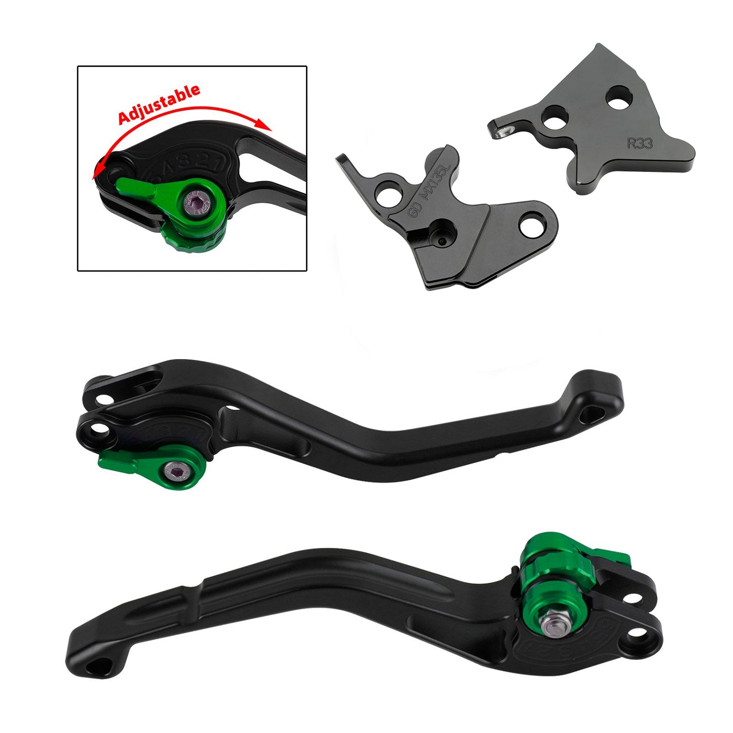 2005-2014 YAMAHA YBR125 NEW Short Clutch Brake Lever