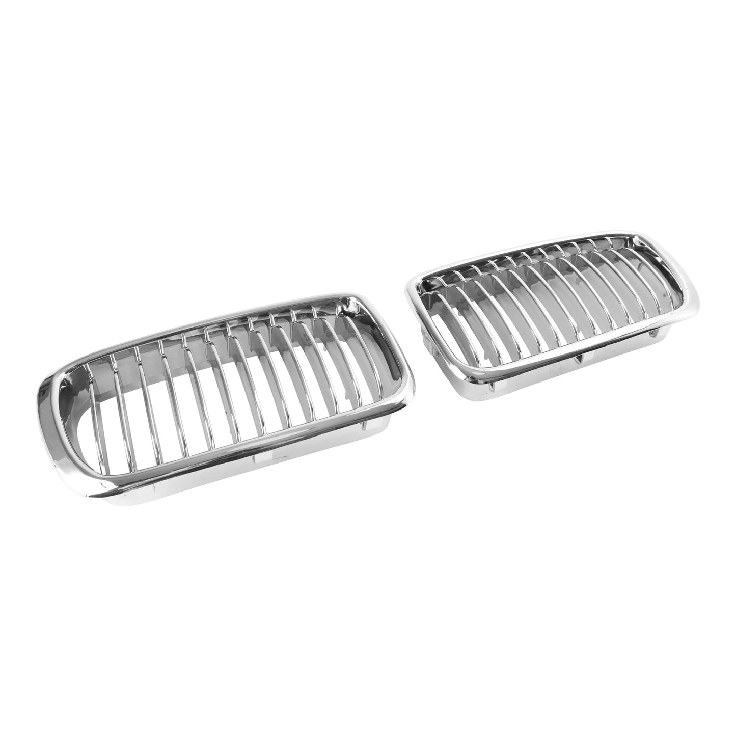 1994-2001 BMW 7 Series E38 Chrome Front Kidney Grill Grille 2PCS