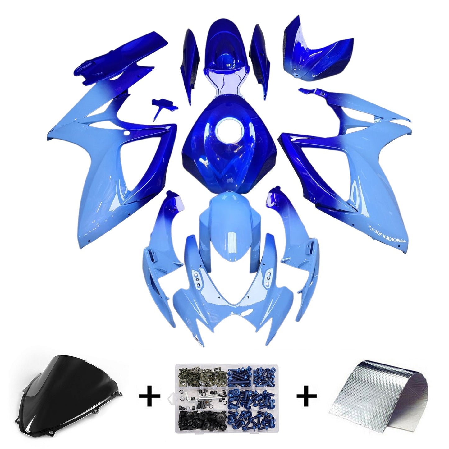 Injection Fairing Kit Bodywork Plastic ABS For Suzuki GSXR 600/750 2006-2007 K6