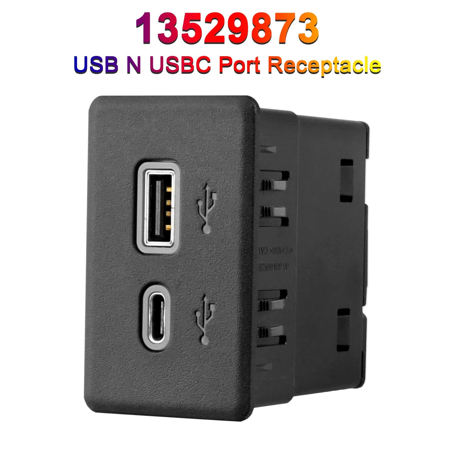 2020-2023 GMC Yukon USB N USBC Port Receptacle 13529873 13549126
