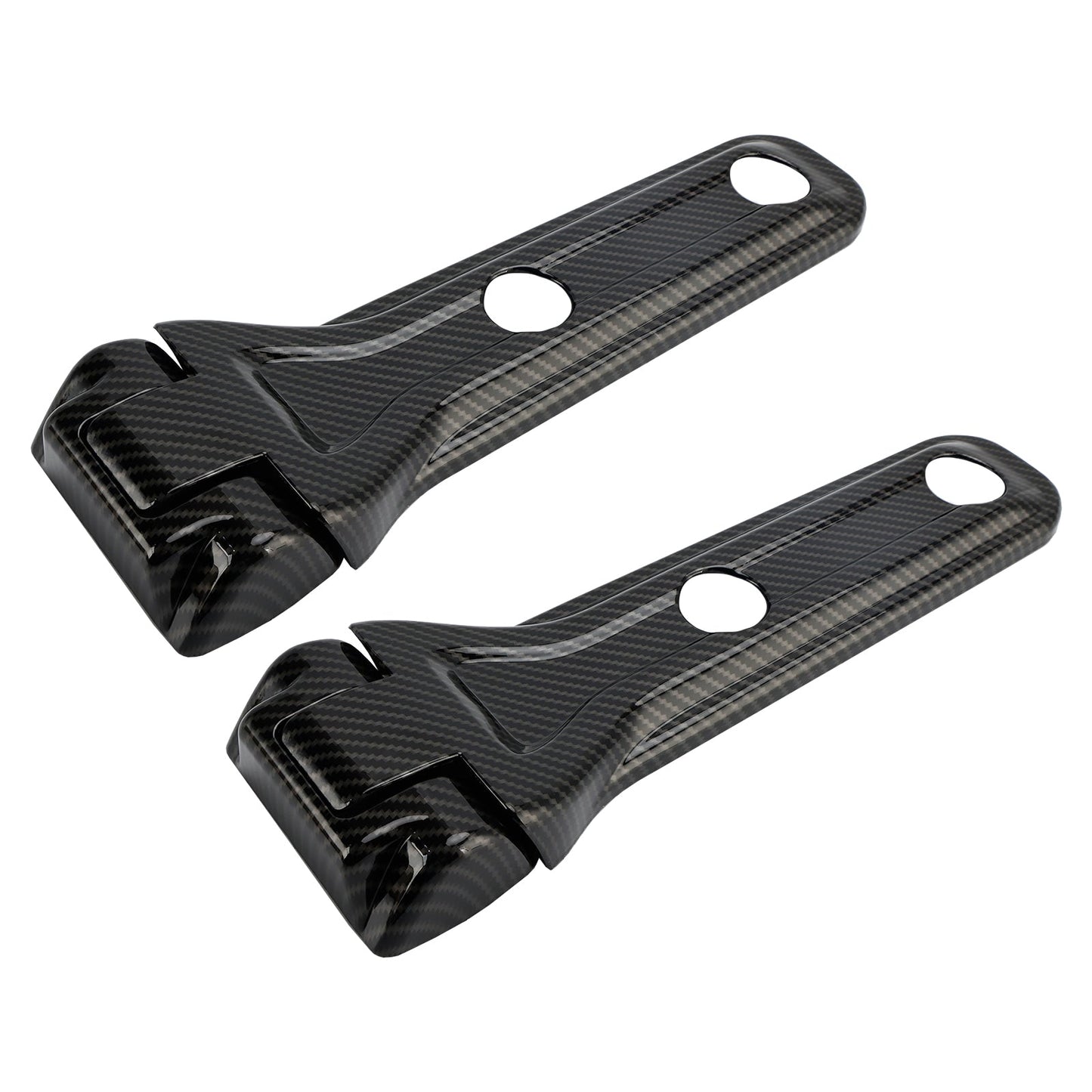 2018-2024 Jeep Wrangler JL Carbon Fiber Tailgate Hinge Cover Trim