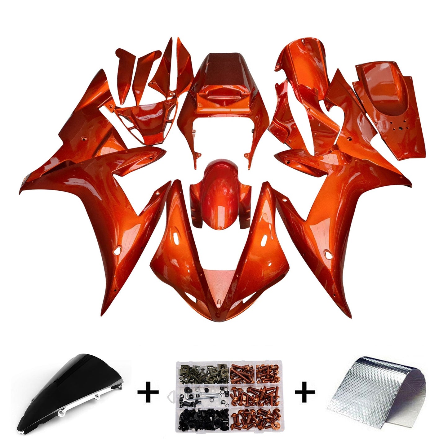 Injection Fairing Kit Bodywork Plastic ABS For Yamaha YZFR1 YZF-R1 2002-2003