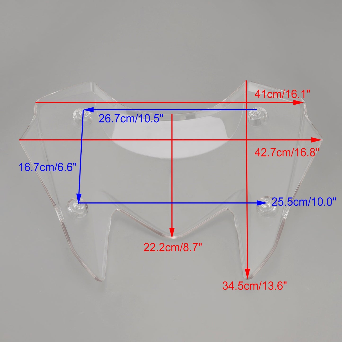 2022-2024 YAMAHA T-MAX 560 Windshield WindScreen + Bracket