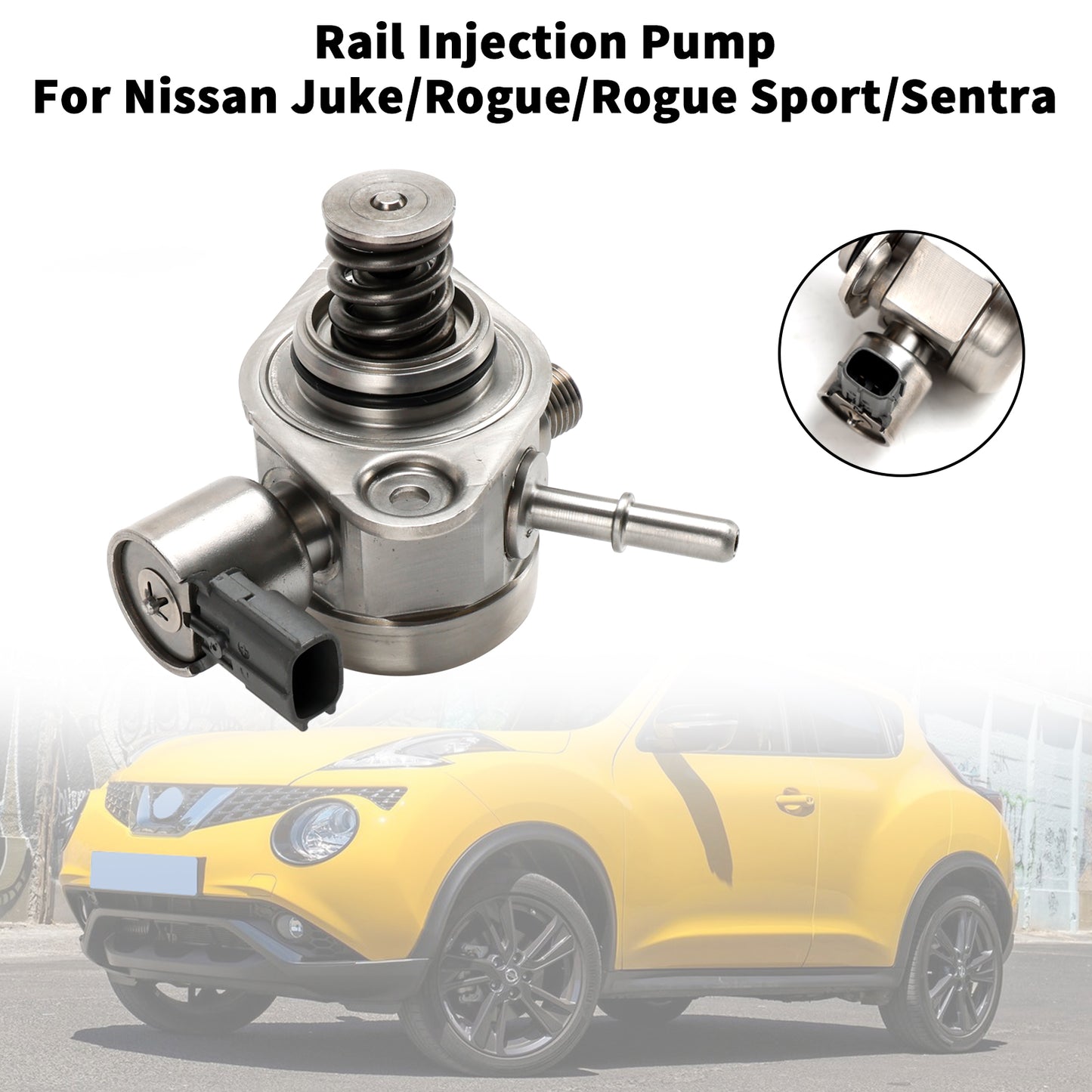 High Pressure Fuel Pump Fit Nissan Juke 2011-2017 1.6L Fit Rogue Sport 2017 2.0L