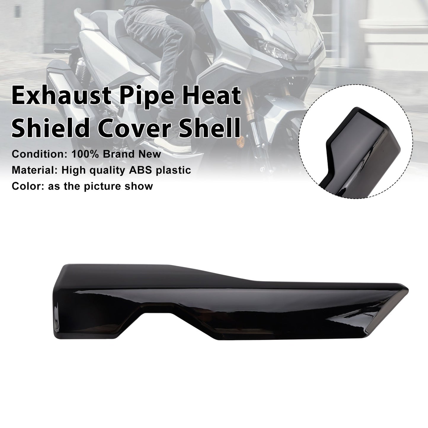2022-2025Honda ADV 350 Exhaust Pipe Heat Shield Cover Shell