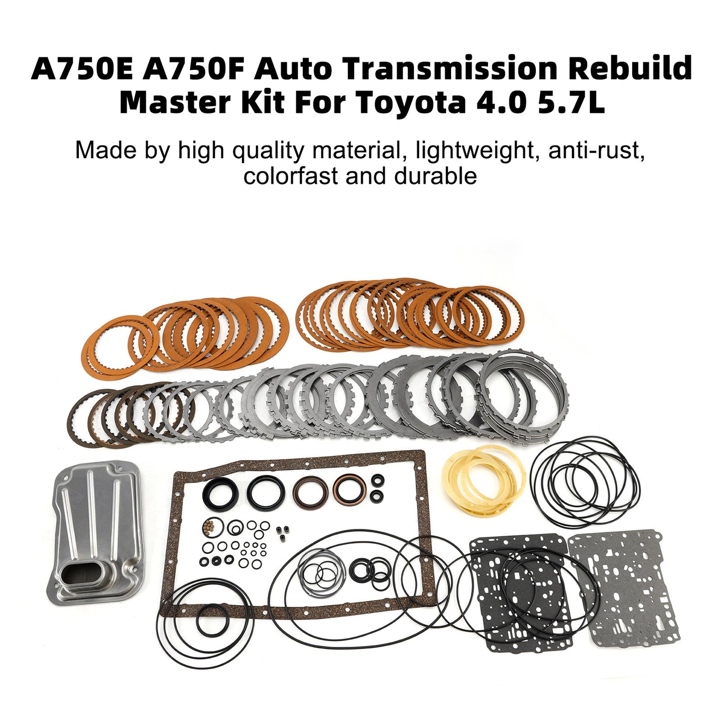 2003-2007 TOYOTA LX Auto Transmission Rebuild Master Kit A750E A750F