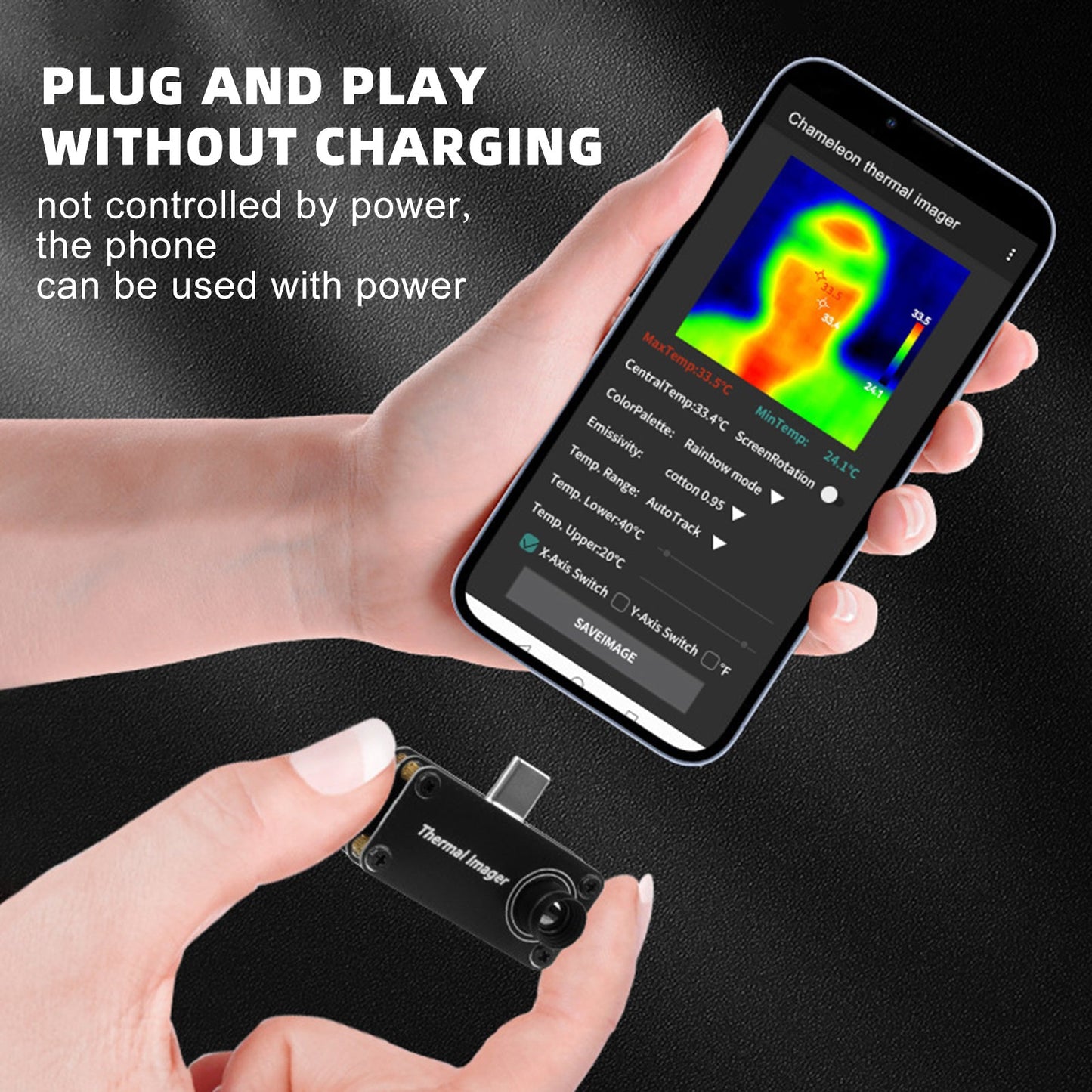 USB Type-C Thermal Imaging Camera For Android Mobile Phone Enhanced Features