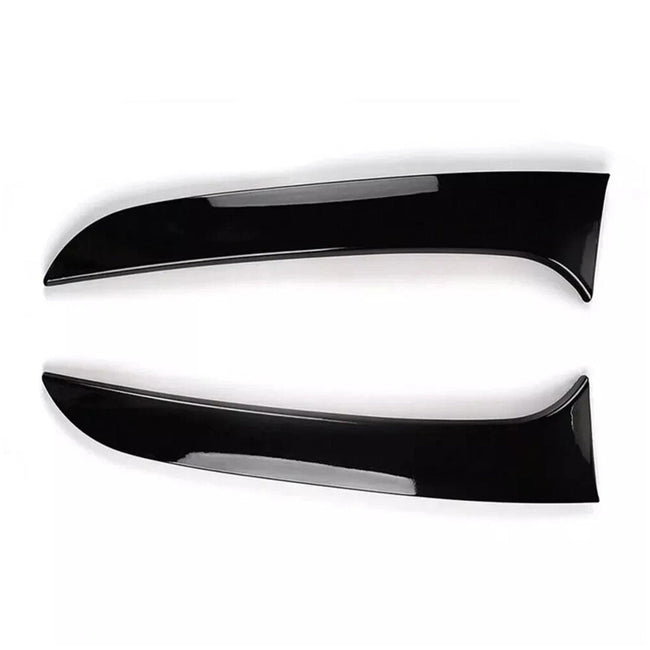2012-2019 BMW 1 Series F20 F21 Gloss Black Pair Rear Window Side Wing Spoiler