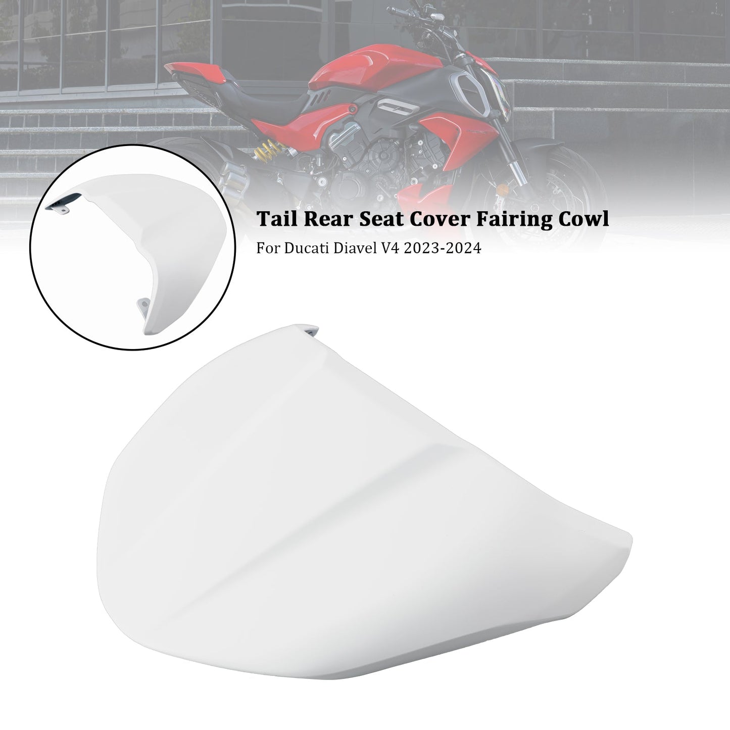 Tail Rear Seat Cover Fairing Cowl For Ducati Diavel V4 2023-2024