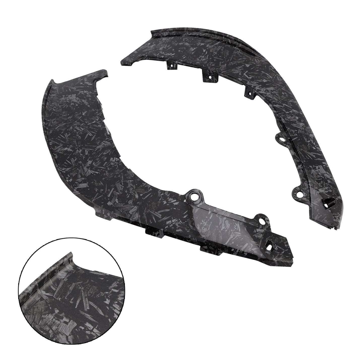 2021-2024 Aprilia RSV4 Upper Fairing Infills Side Panels Cowling Frame