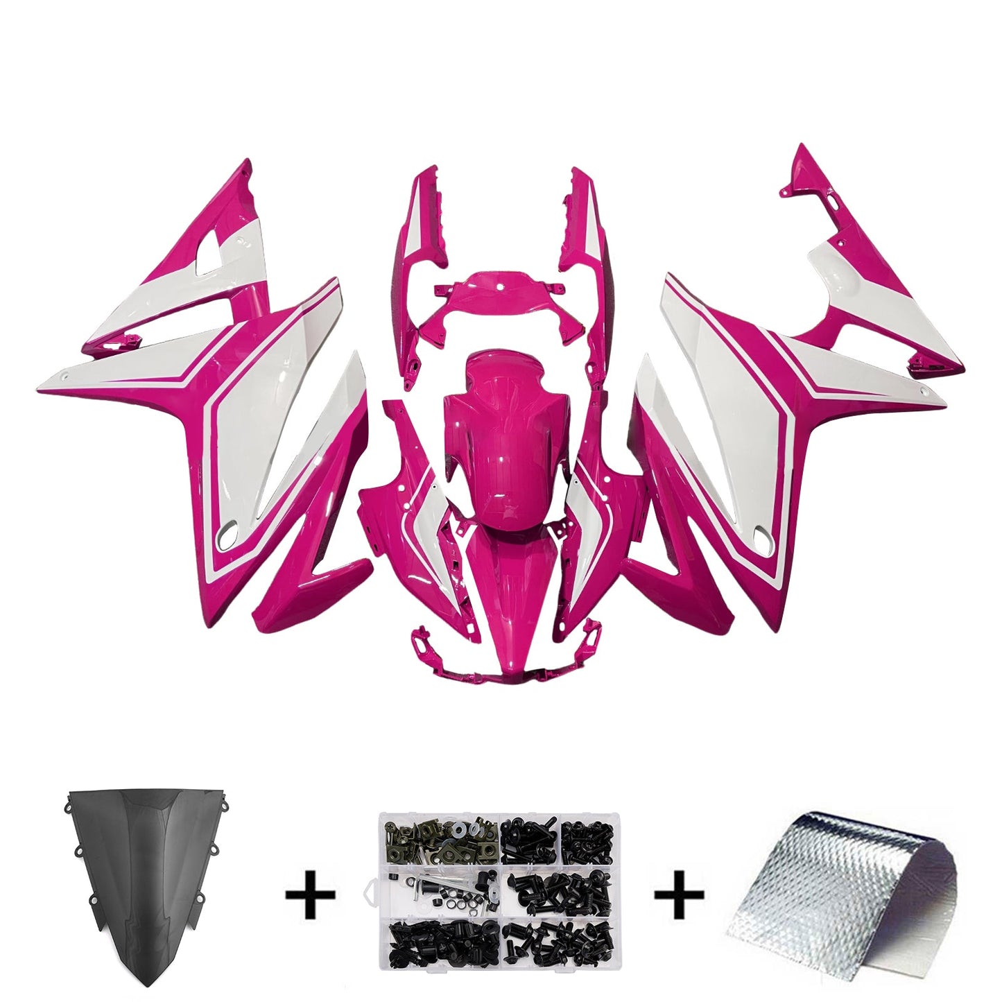 Injection Fairing Kit Bodywork Plastic ABS For Honda CBR500R 2016-2018