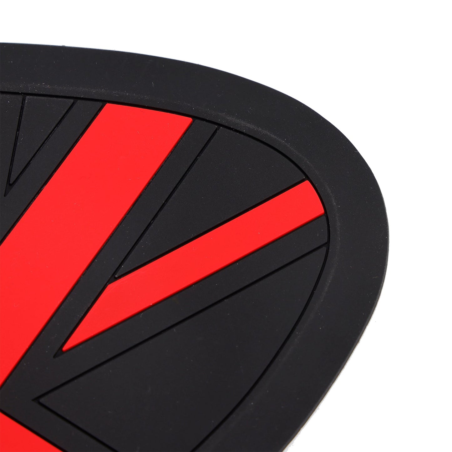 Gas Tank Knee Pads - Union Jack - Red - Retro Cafe Racer Tank Pads Protectors