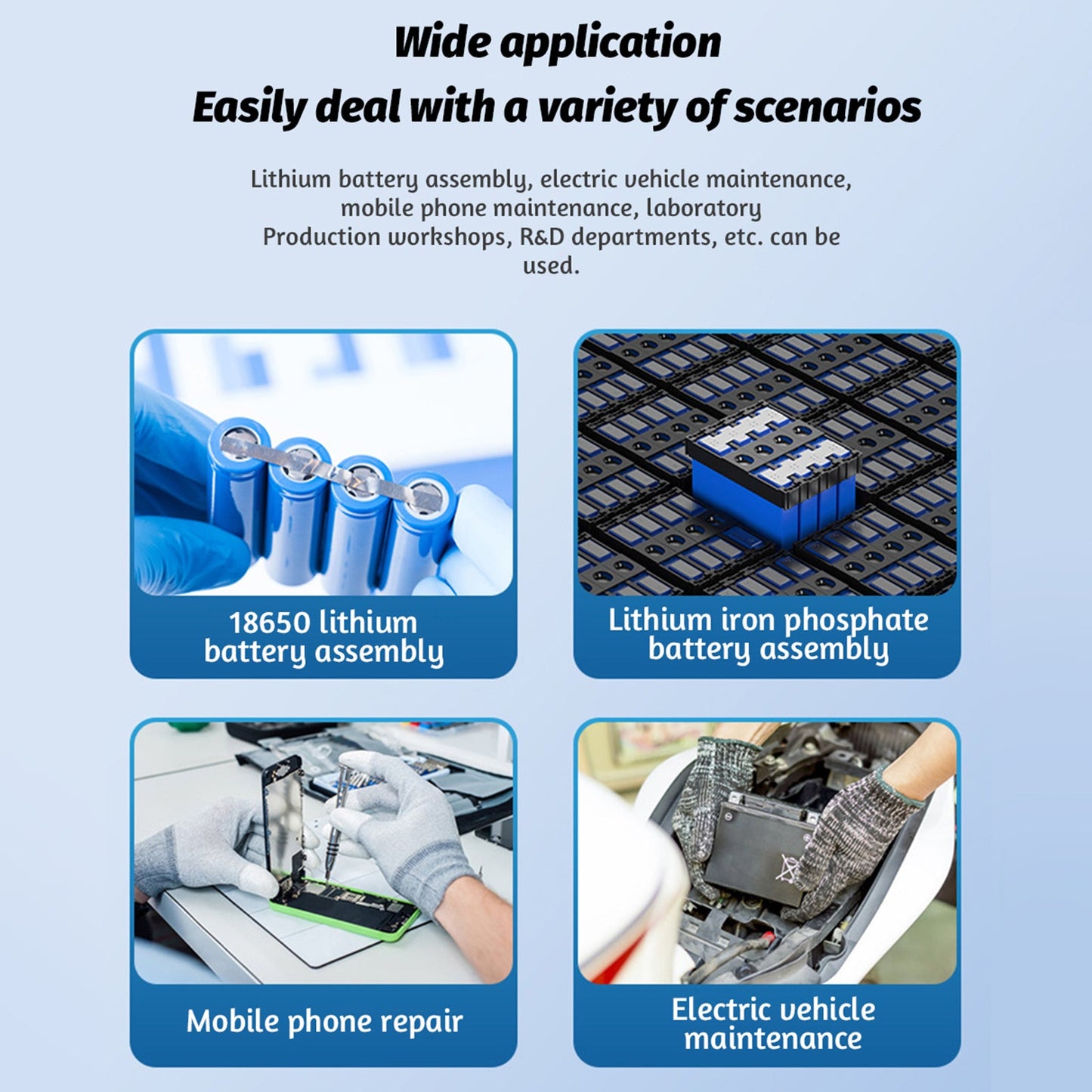 Portable Mini Spot Welder Tool DIY Battery Welding Machine 11 Gears Adjustable