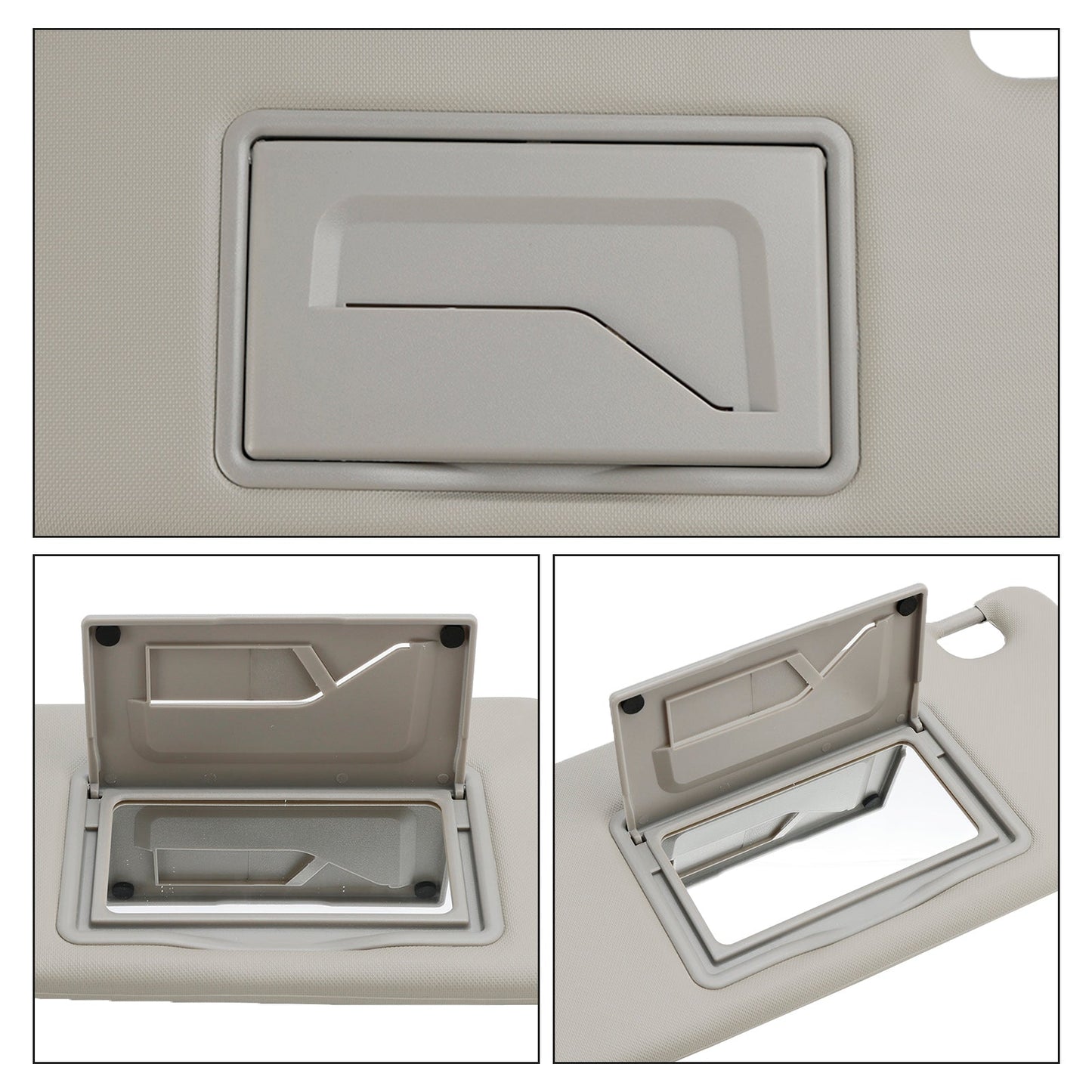 2012-2020 Chevy Sonic Spark Sun Visor Left Driver Side 42747783 Gray