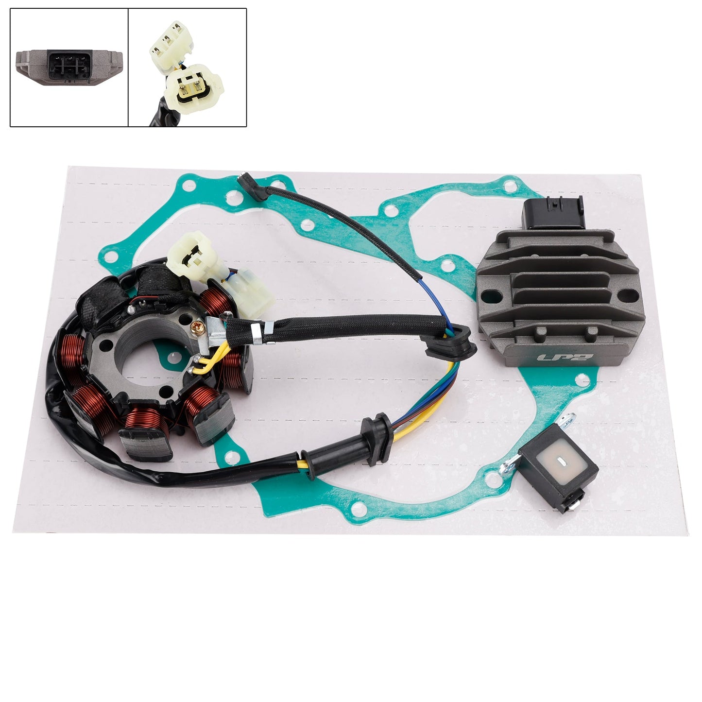 Stator Regulator Rectifier & Gasket for Honda TRX 250 X EX Sportrax Fourtrax