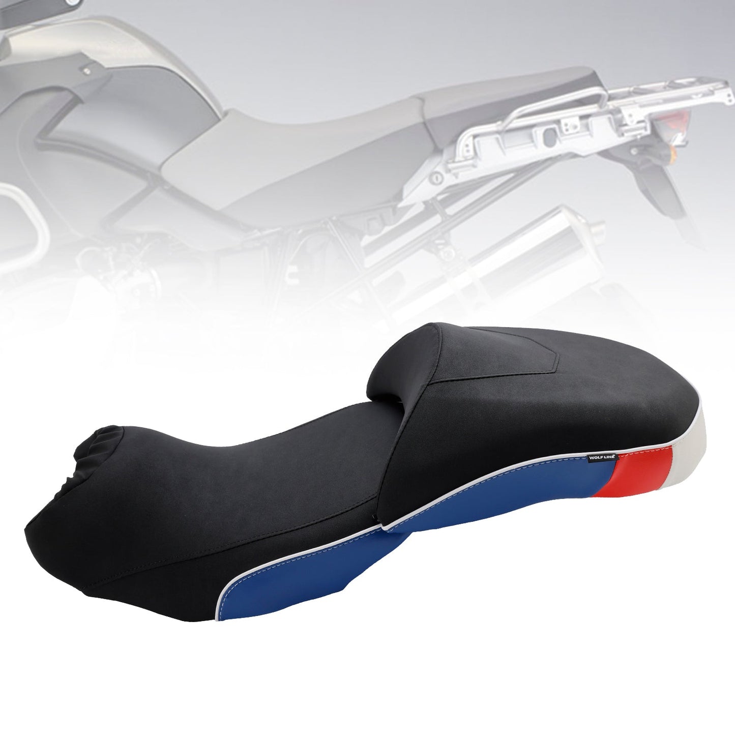 2019-2023 BMW R1250GS/GS ADV Complete Cushion Rider Passenger Seat Blue