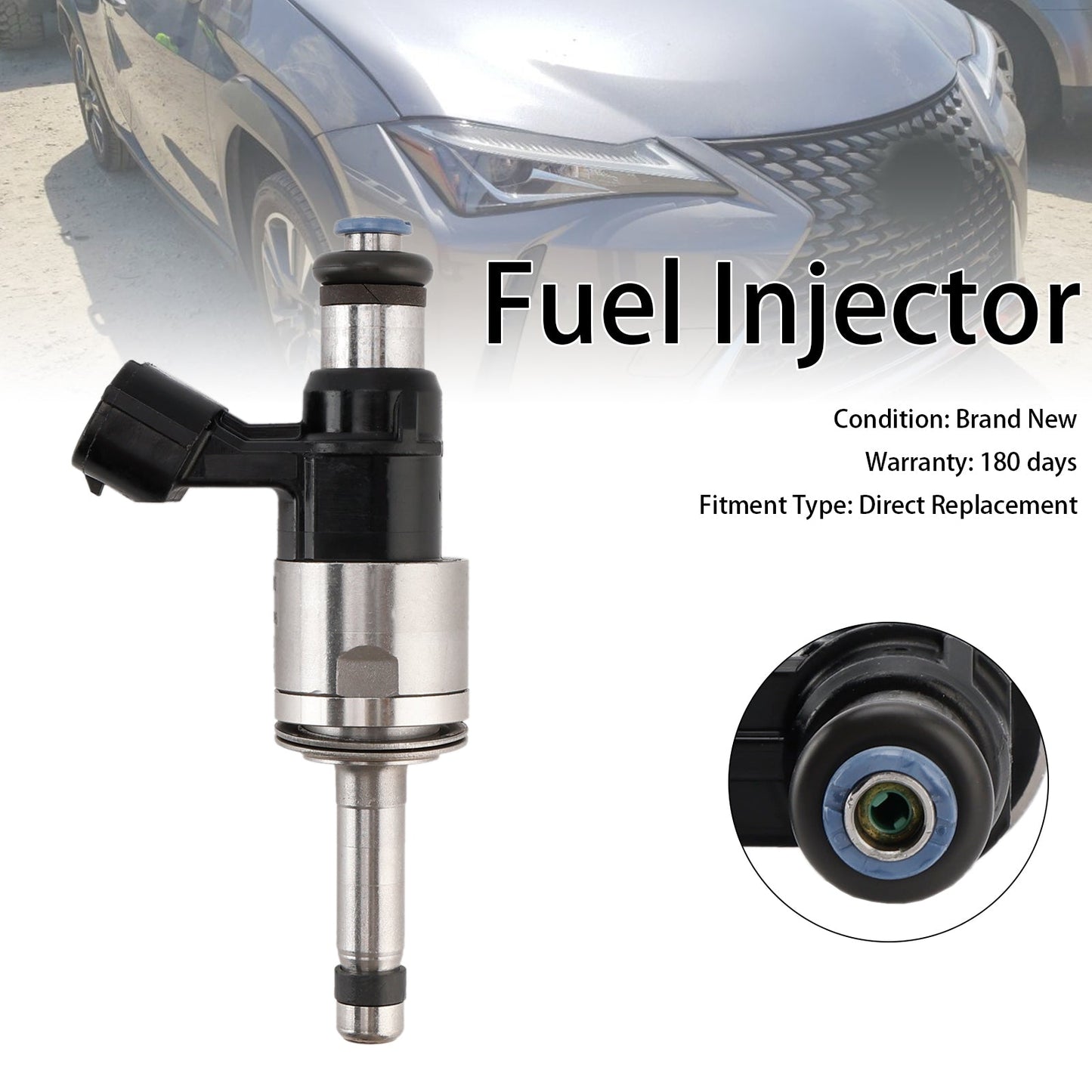 1PCS Fuel Injector 23250-24010 Fit Lexus UX200 UX250h Fit Corolla 2019-2022