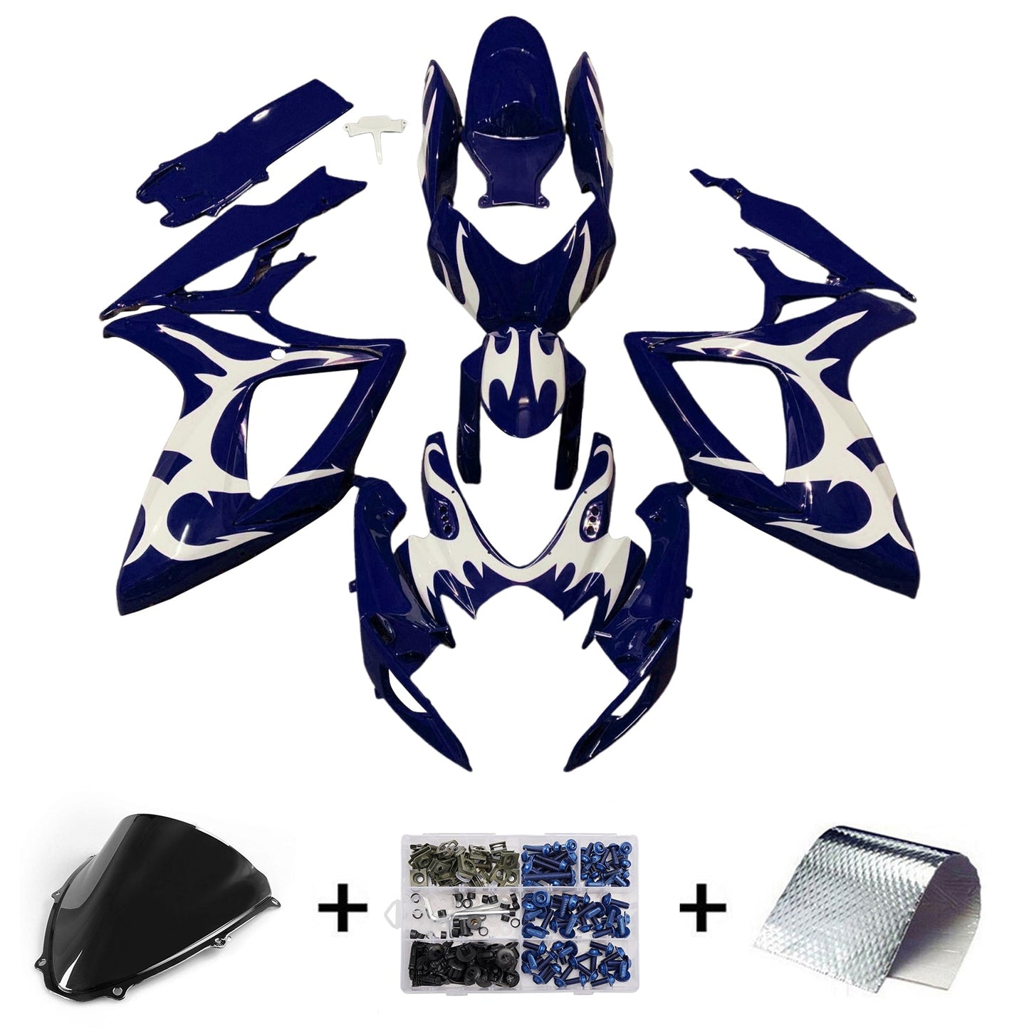 Injection Fairing Kit Bodywork Plastic ABS For Suzuki GSXR 600/750 2006-2007 K6