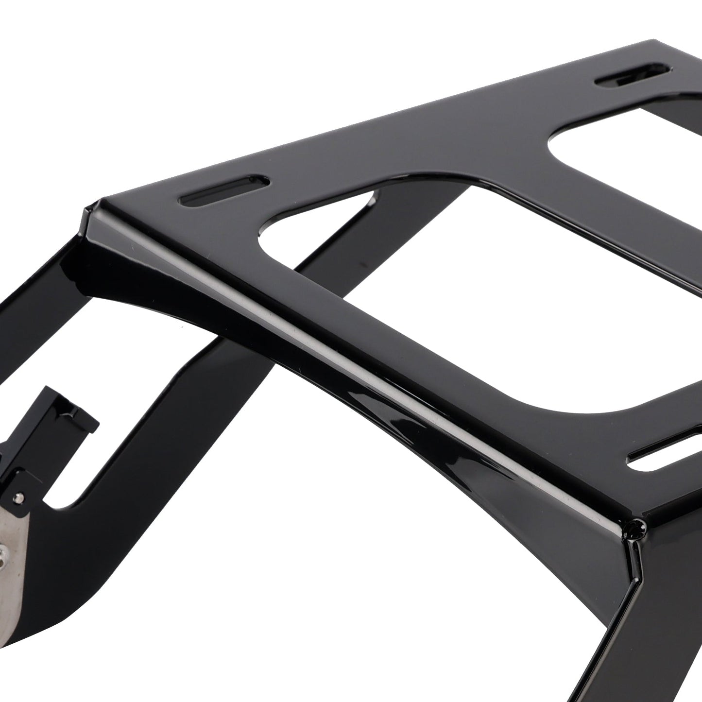 2020-2025 Softail Low Rider S FXLRS Black Two Up Luggage Trunk Mount Rack
