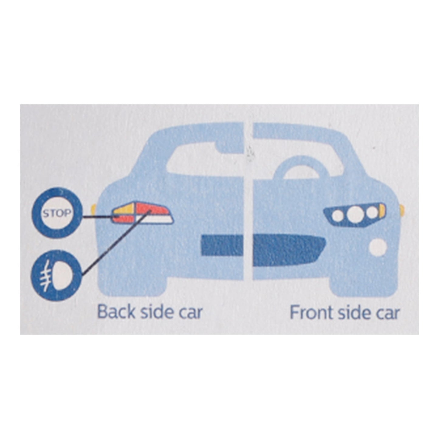 Car Light LED-Red Ultinon Pro3000 W21W 11065 U30R For PHILIPS