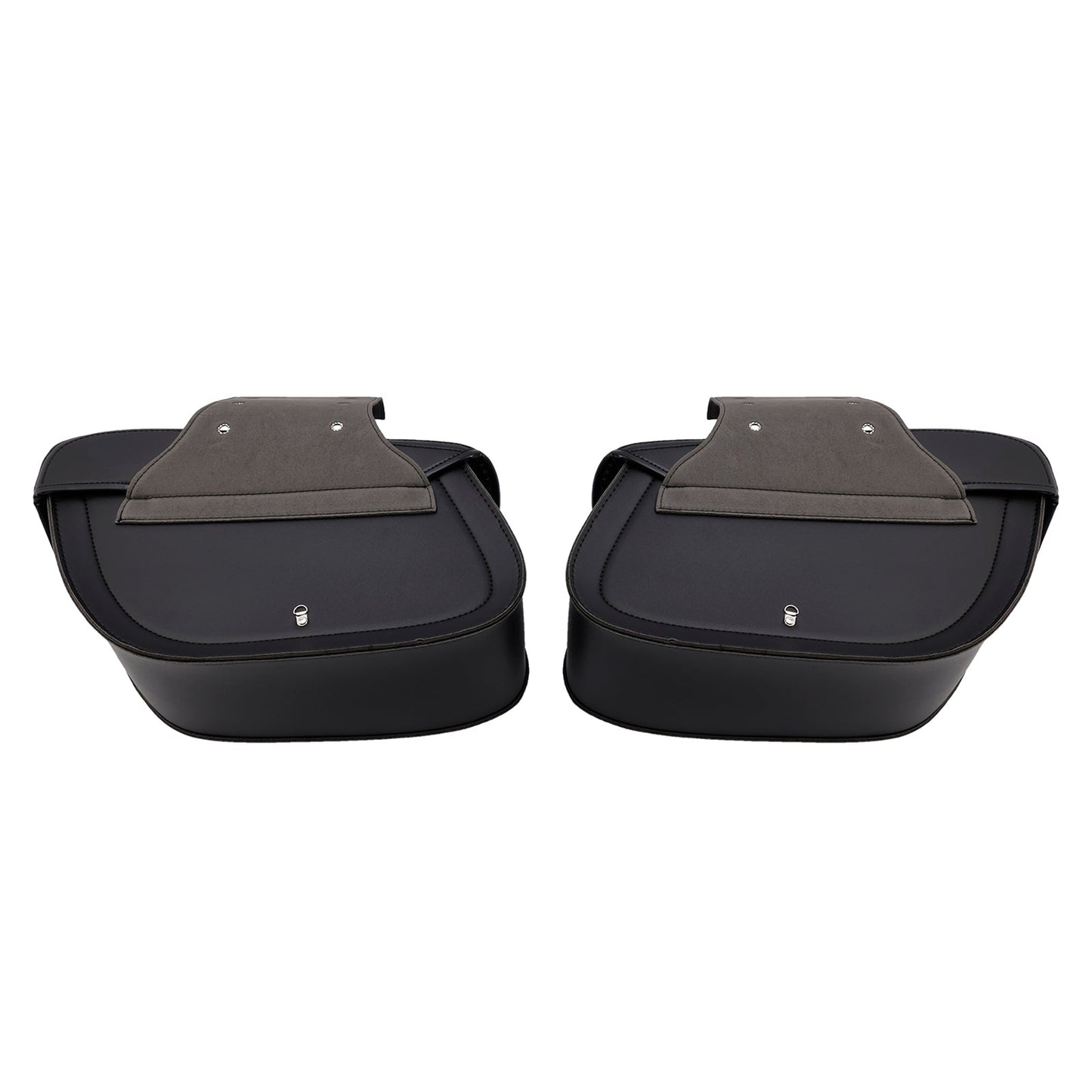 Side Tail Bag Saddlebag Color Matching Luggage Black 42L For Scooter Motorcycle