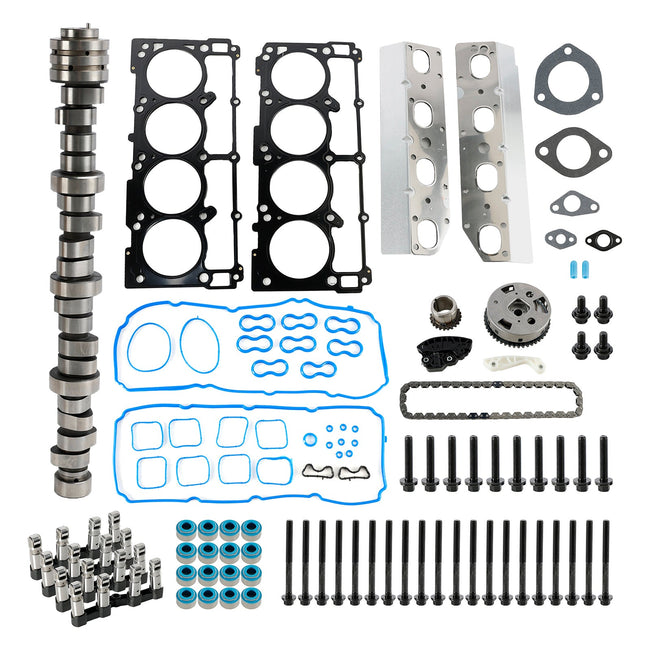 2009 Chrysler Aspen 5.7L Engine V8 MDS Lifters Kit Timing Chain Kit Camshaft Kit 53022263AF