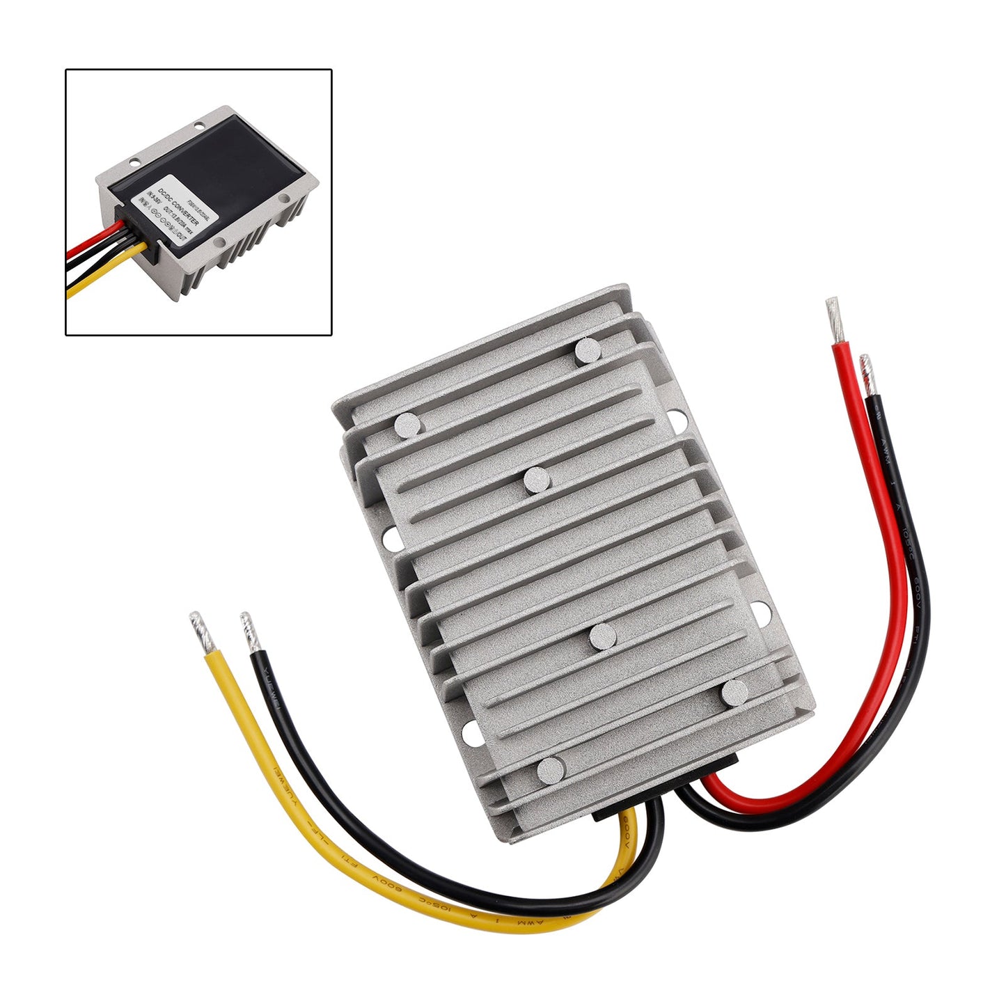 DC 9-36V Converter To DC 13.8V 20A Boost Buck Power Module Voltage Regulator