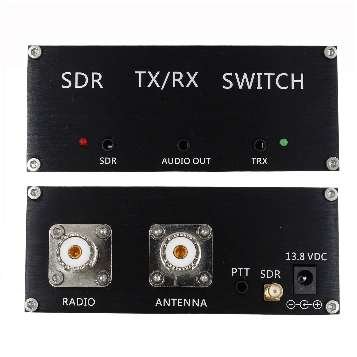 SDR Receiving Switching Antenna Sharing Transceiver TR Switch Box 100W DC 160MHz EU Plug