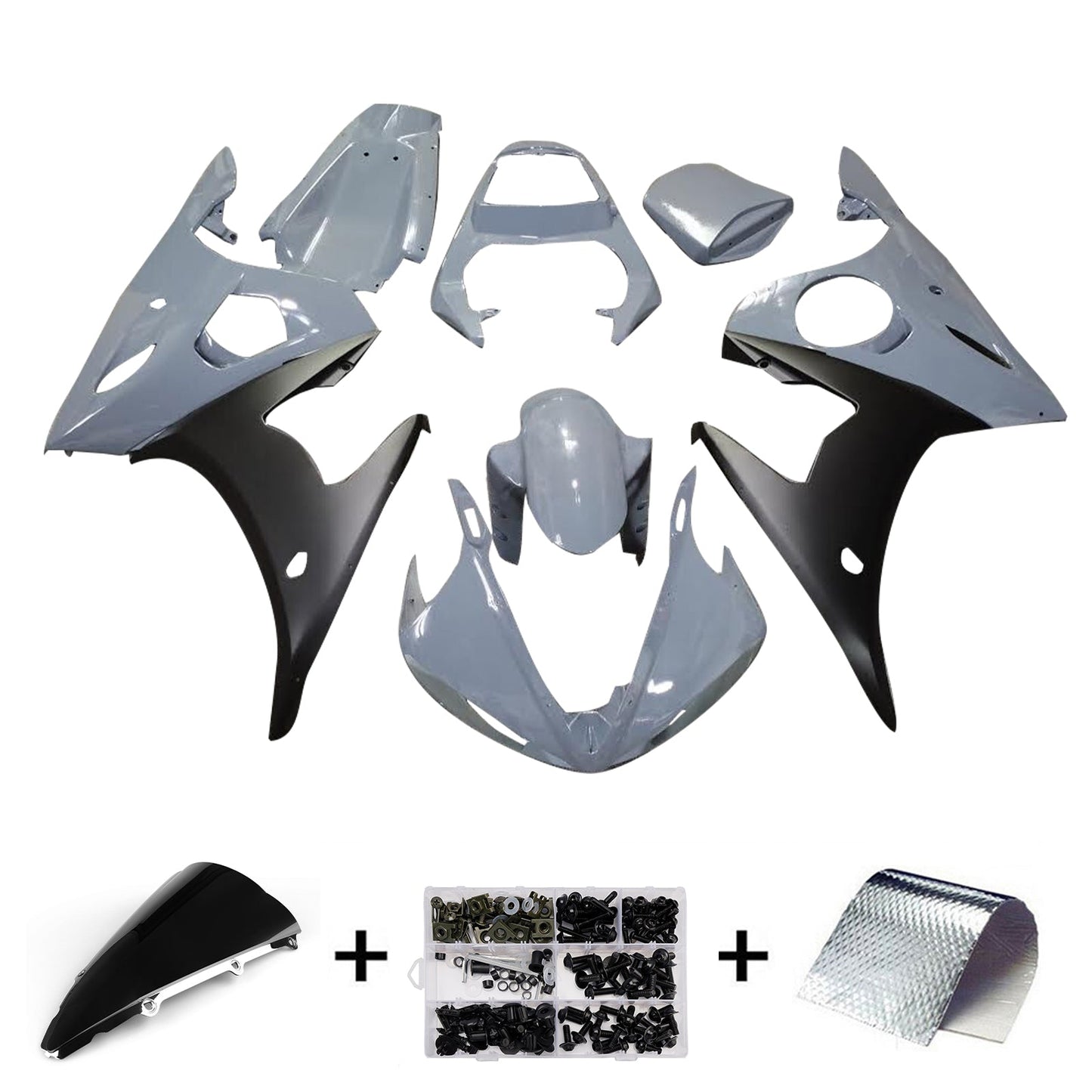 Injection Fairing Kit Bodywork For Yamaha YZF-R6 2003-2004 R6S 2006-2009