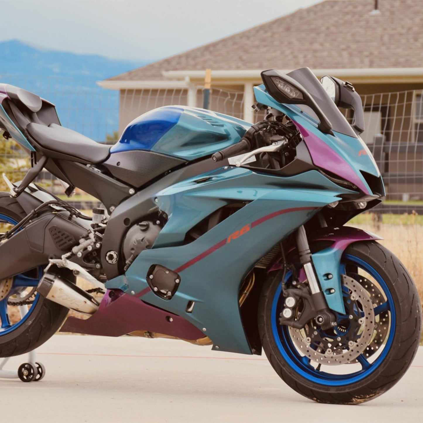 Injection Fairing Kit Bodywork Plastic ABS fit For Yamaha YZF-R6 2017-2023