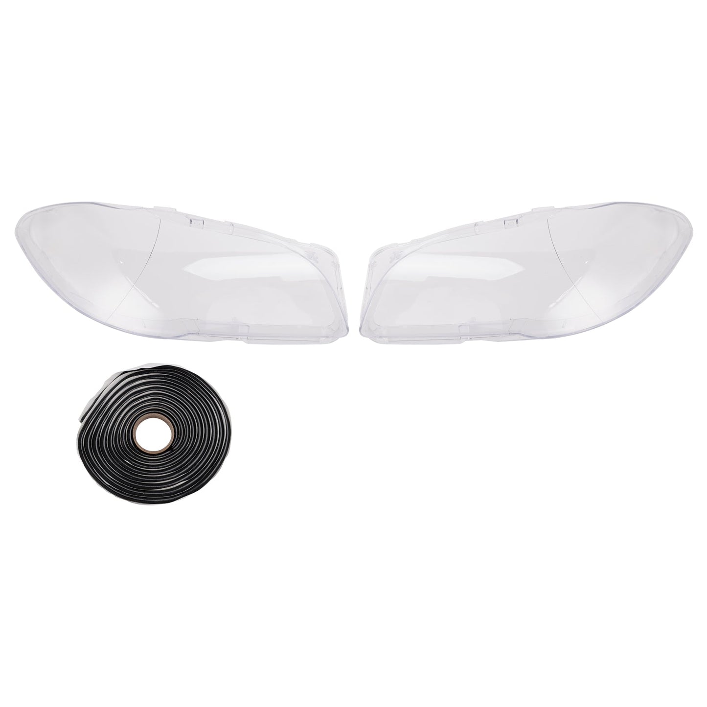 2009-2017 For BMW 5 F10 F11 Left+Right Headlight Plastic Cover with Seal Kit 171425-02 63117271912