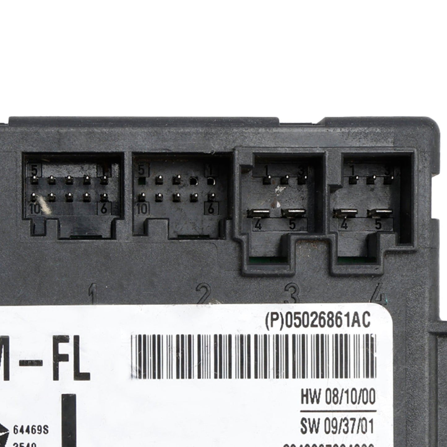 2007-2020 Dodge Chrysler Front Left Driver Door Module 05026861AC