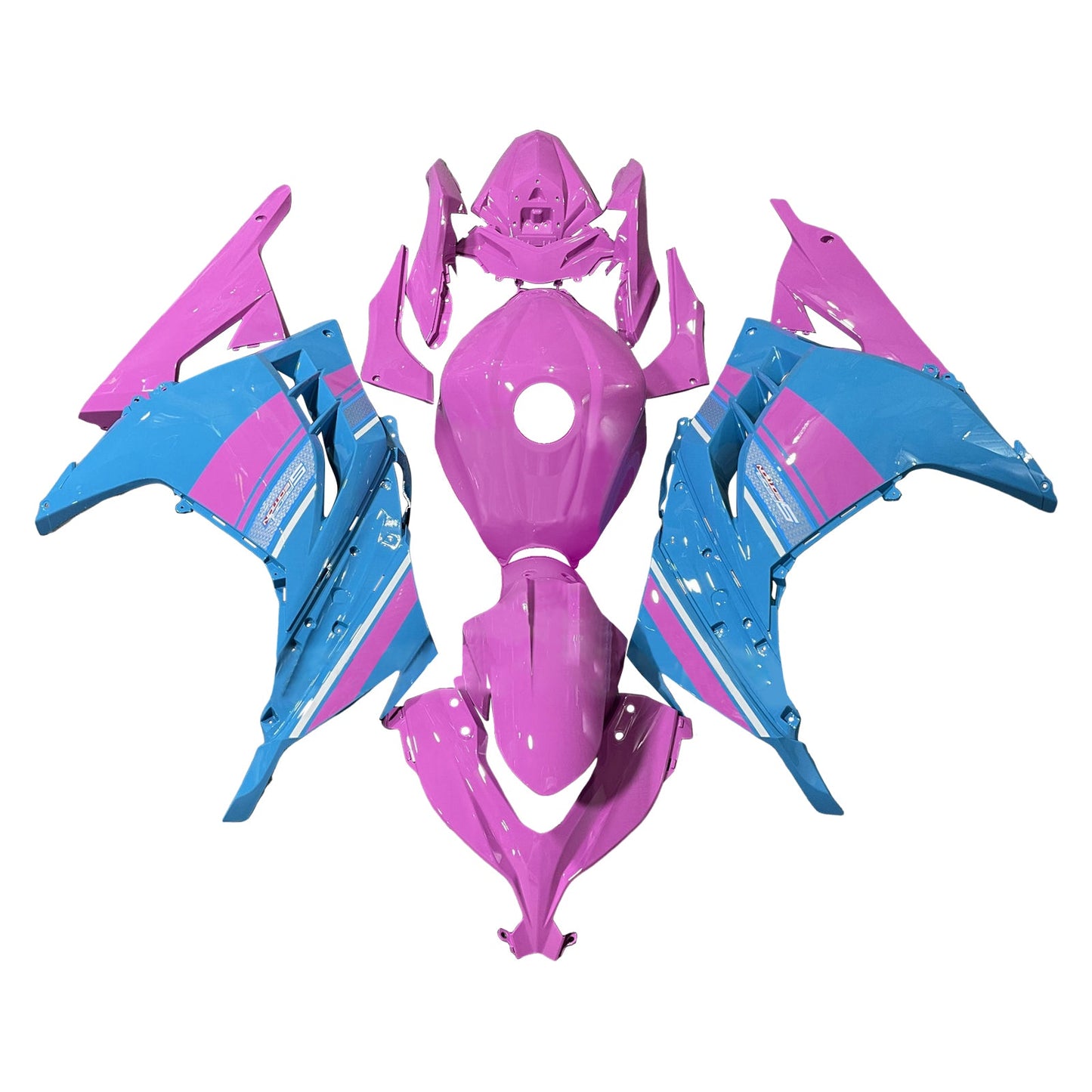 Injection Fairing Kit Bodywork Plastic ABS fit For Kawasaki EX300 Ninja300 2013-2024