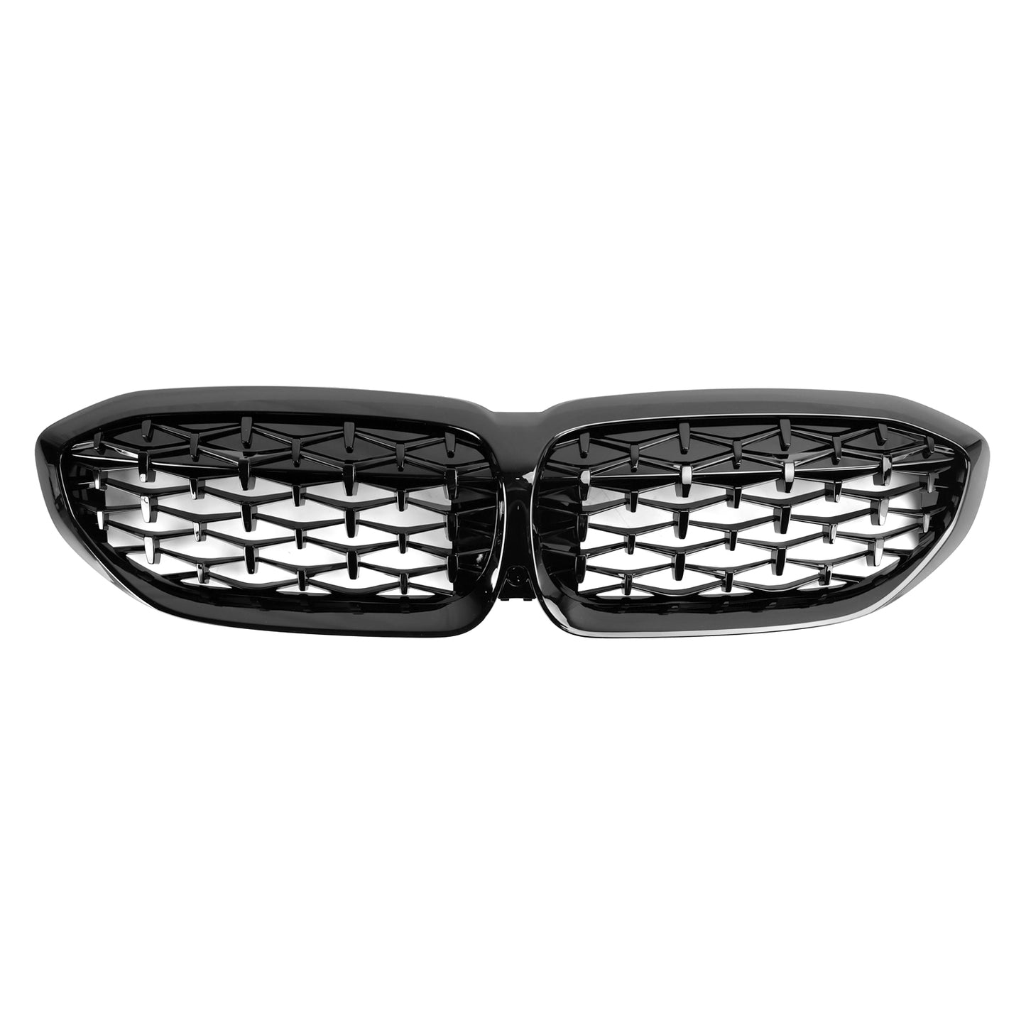 Diamond Black Kidney Grille Grill 51138072085 Fit BMW 3 Series G20 2019-2022