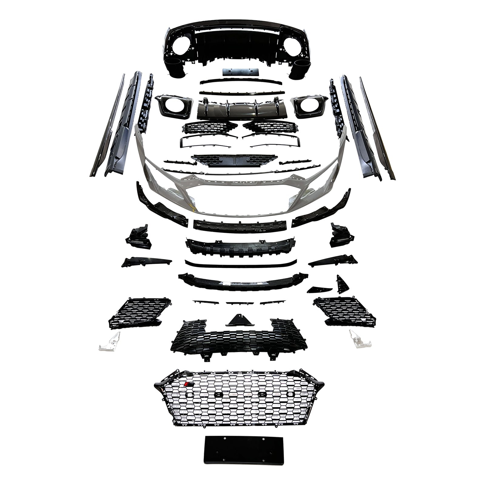 2021-2024 Fit AUDI R8 4S 2016-2020 Upgrade To Carbon Fiber Body Kit Bu ...