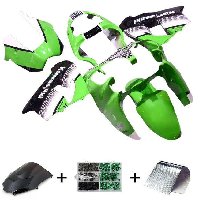 2000-2001 Kawasaki ZX9R Injection Fairing Kit Bodywork Plastic ABS