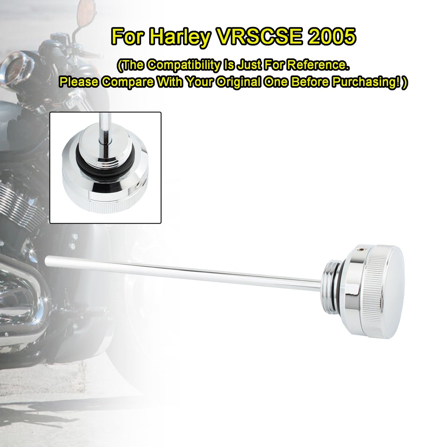 Oil Dipstick Tank Cap Plug Fit For VRSCA VRSCB VRSCD VRSCSE VRSCAW