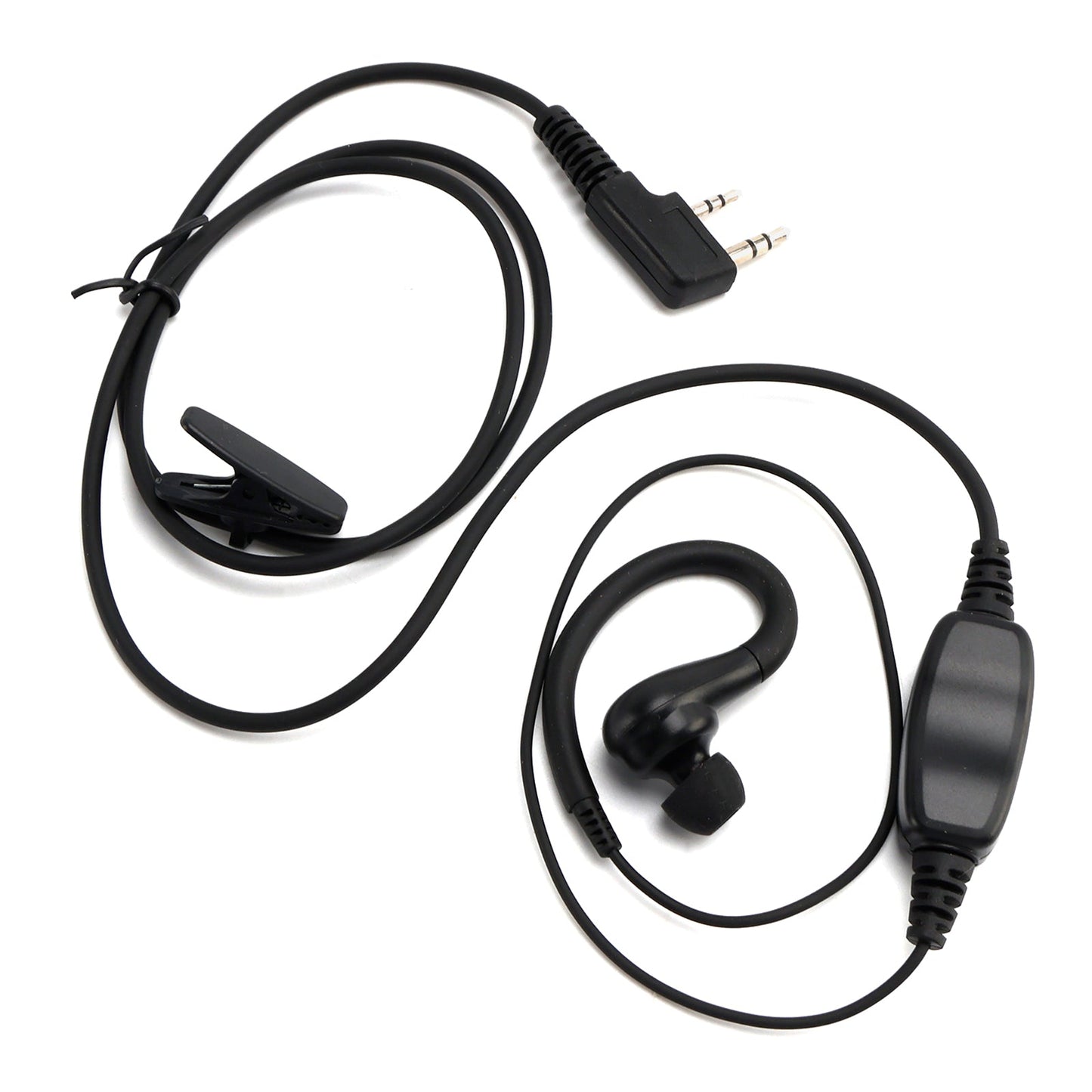 K-029 Two-Color 636 Earhook Headset For TK-220 TH-F6 RPV516A KG-UVD1P TG-2AT