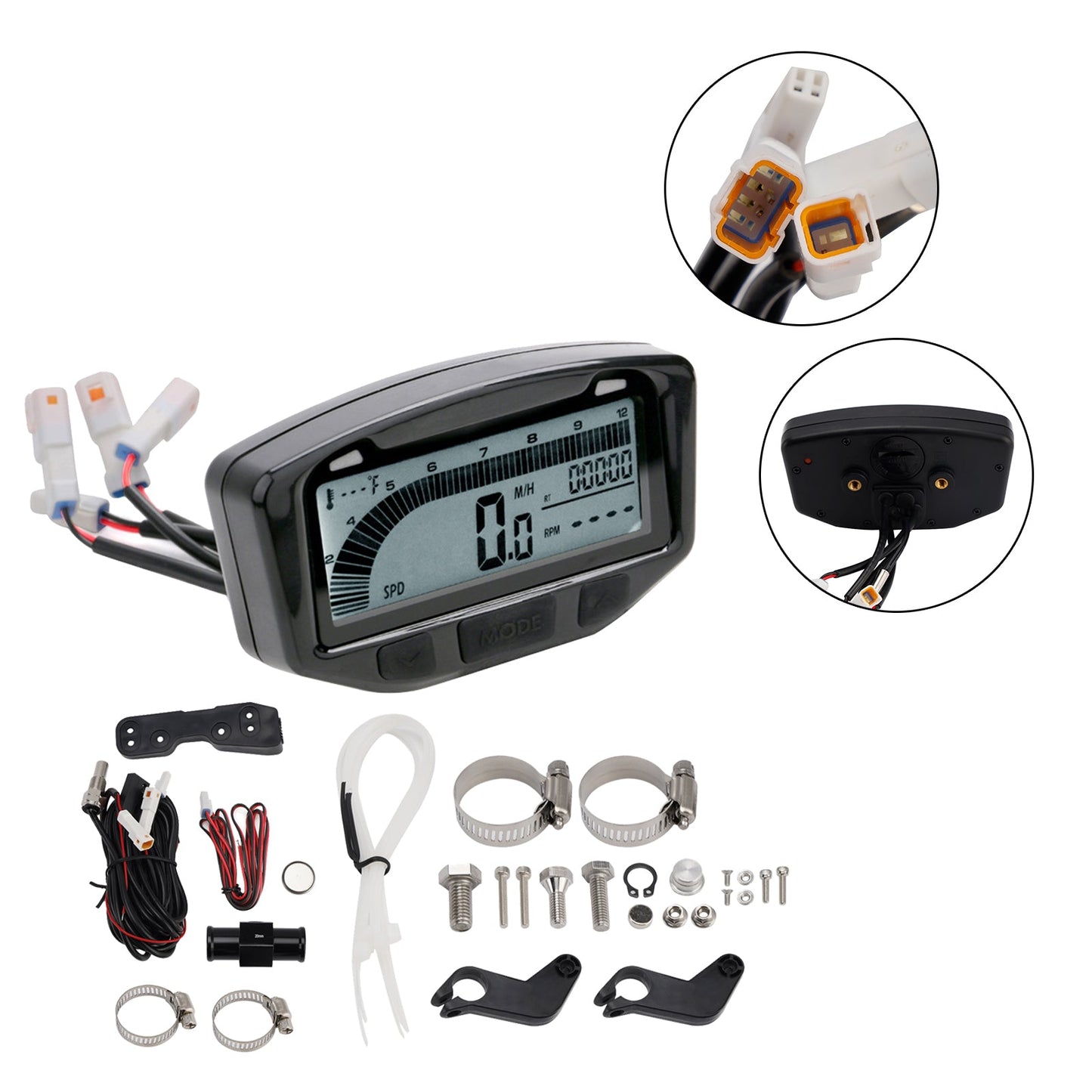 2000-2008 BOMBARDIER DS 650 Speedometer Odometer Tachometer Digital Lcd