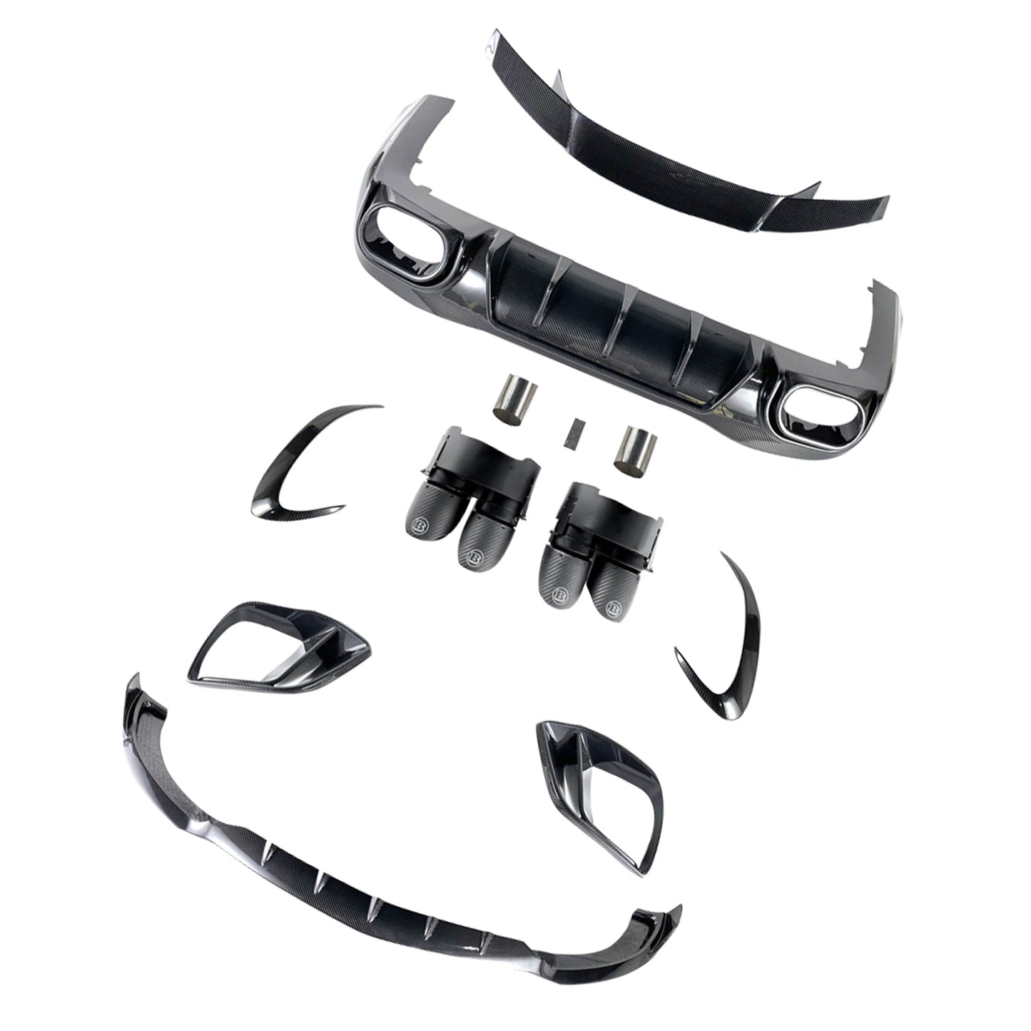 2021-2026 Fit Mercedes Benz AMG GT63 X290 4 DOOR Carbon Fiber Bumper Body Kit