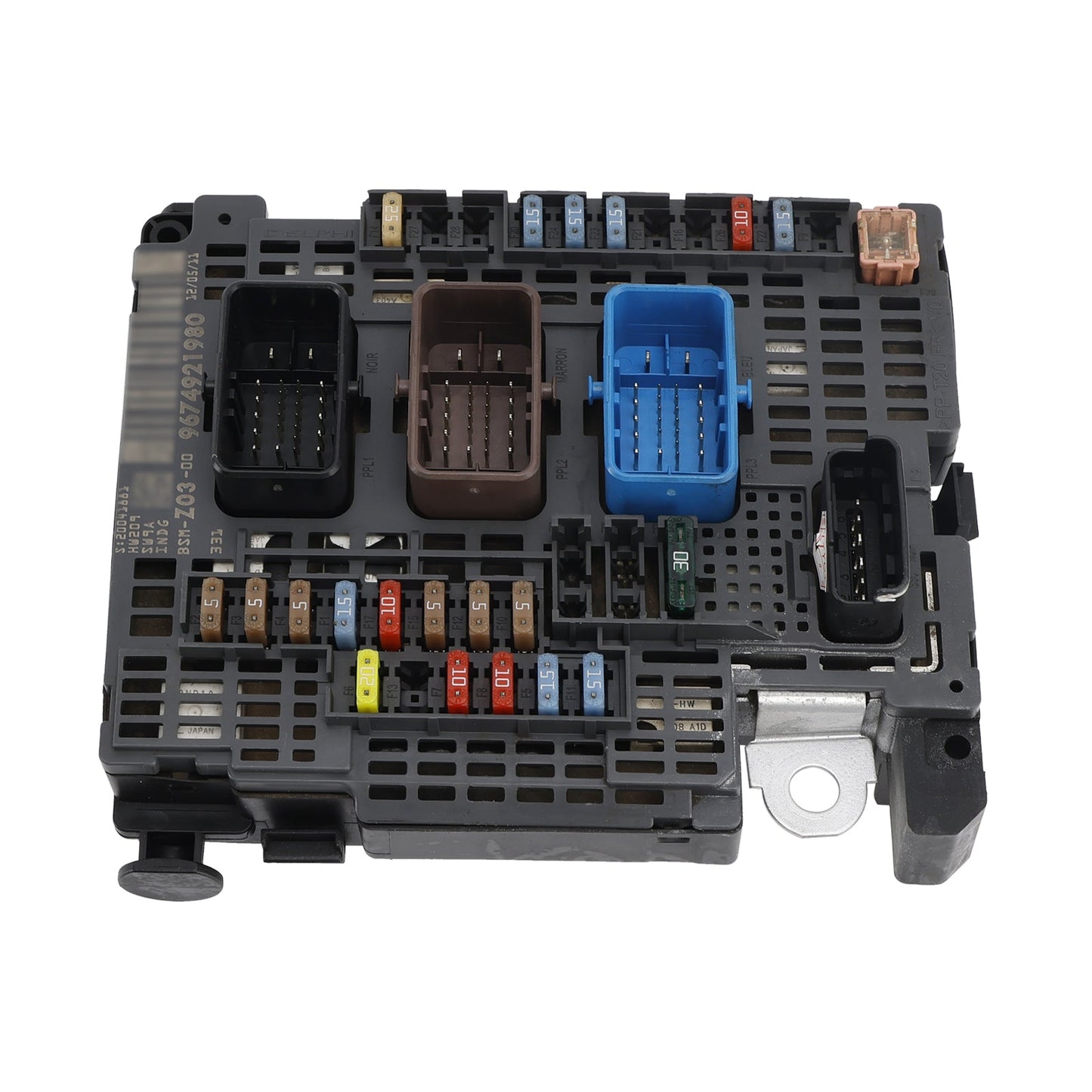 For Peugeot 508 Citroen Engine BSM Control Unit Fuse Box 6500KH 9674921980 Z03