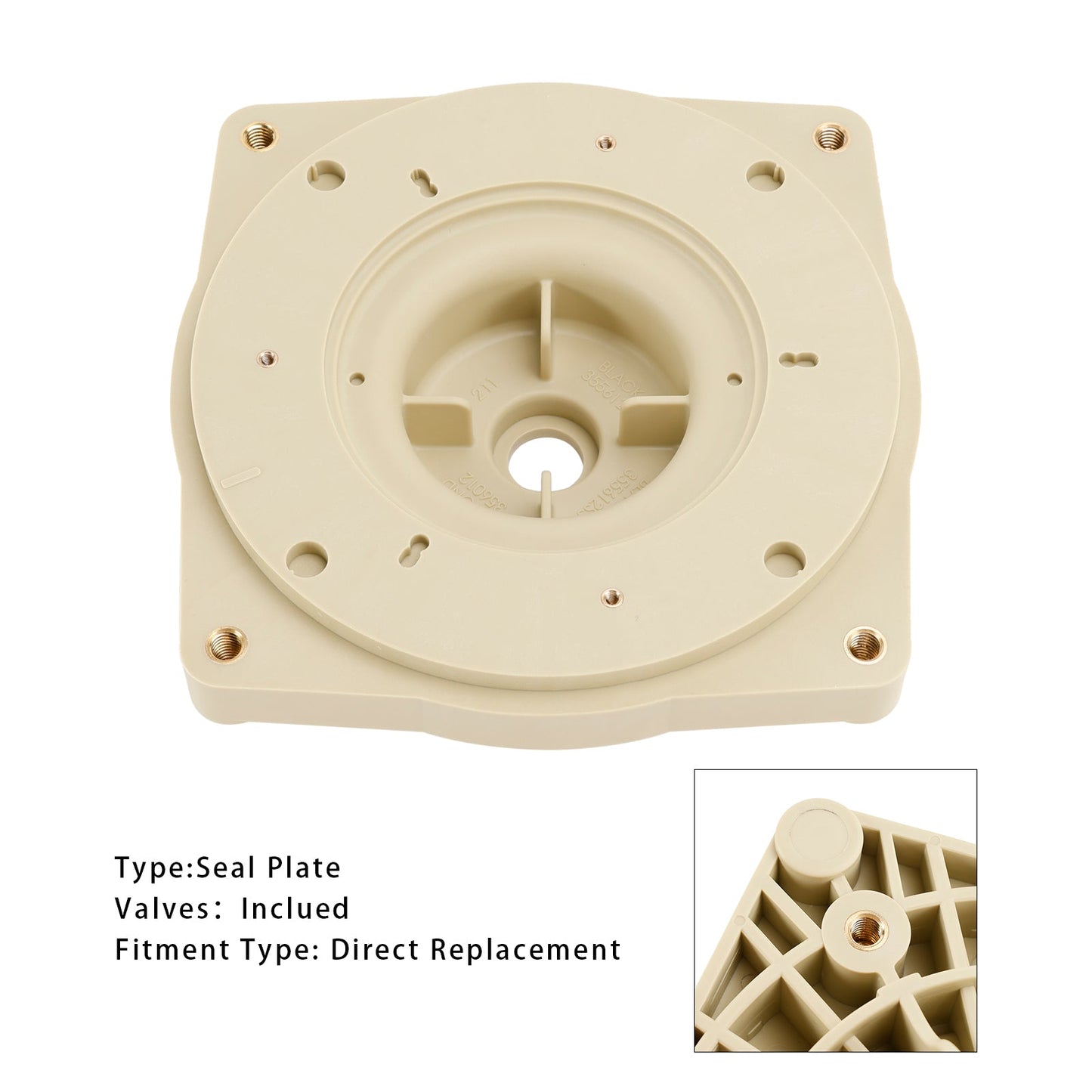 356012 Seal Plate Mounting Plate For SuperFlo Pool Inground Pump