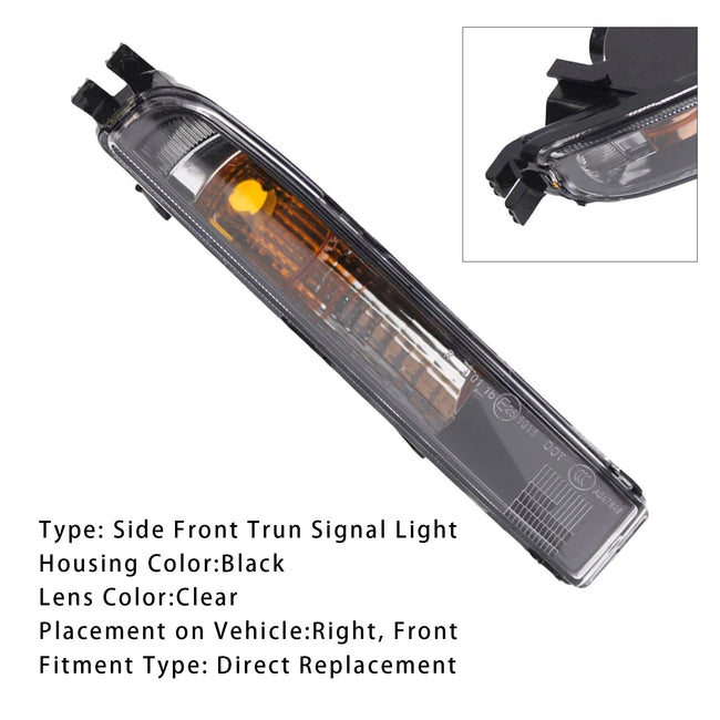 2012-2019 Volkswagen Beetle 1 Pcs Front Bumper Right Turn Signal Light 5C5953042A