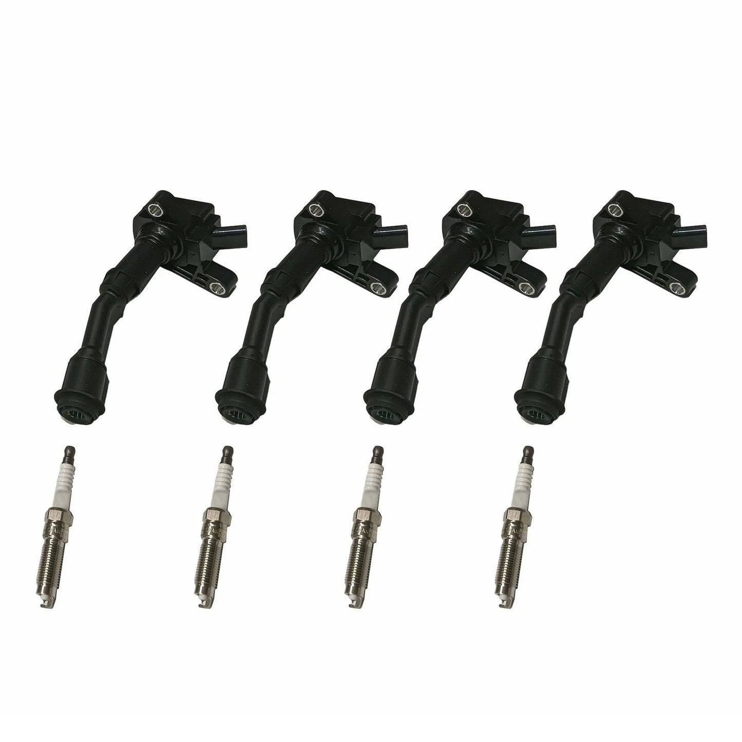 2014-2020 For Ford Fusion l4 1.5l 4X Ignition Coil + 4X Spark Plug UF735 DS7Z12029B