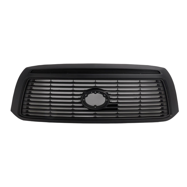2010-2013 Fit Toyota Tundra Matte Black Front Bumper Grill Grille