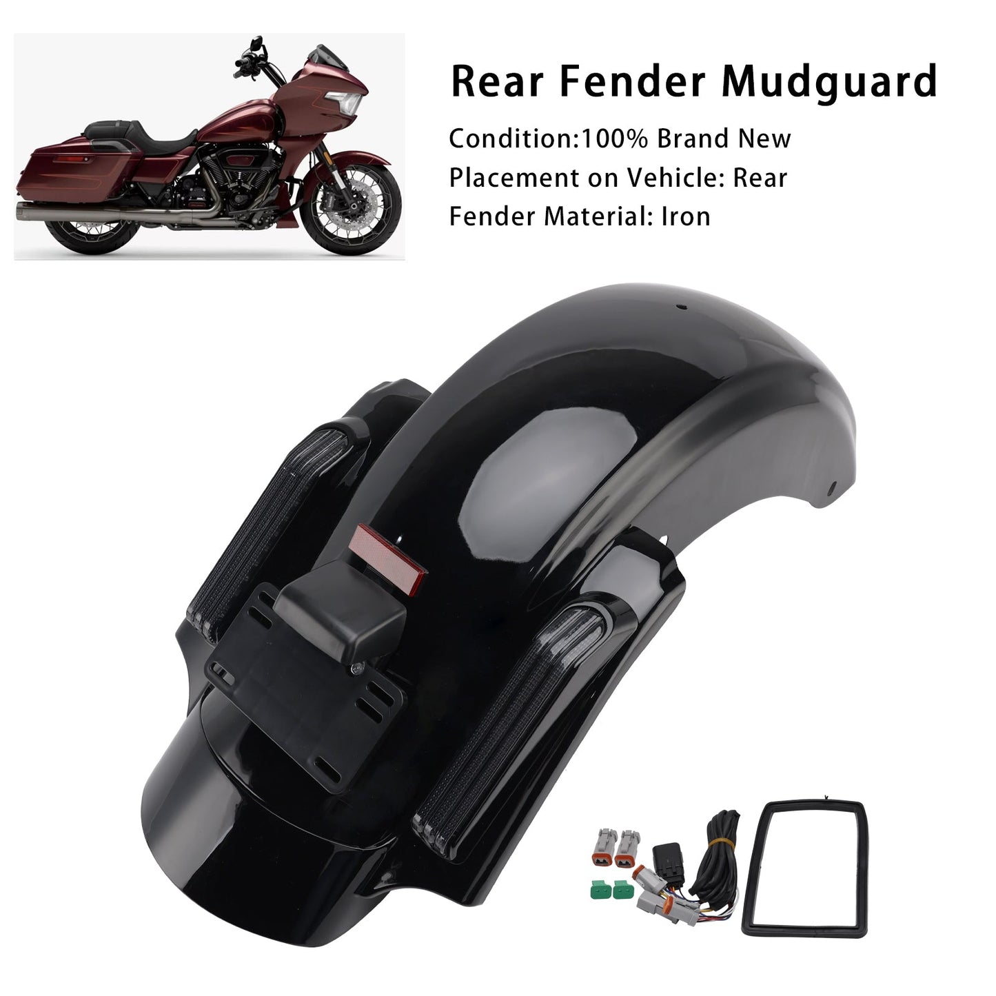2023-2025 Harley Touring CVO Road Glide FLTRXSE FLTRXSTSE Rear Fender System